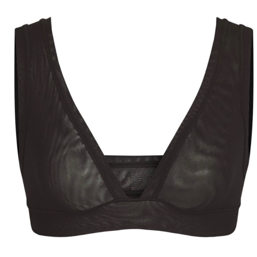 New Skims mesh bralette and thong. Size L .